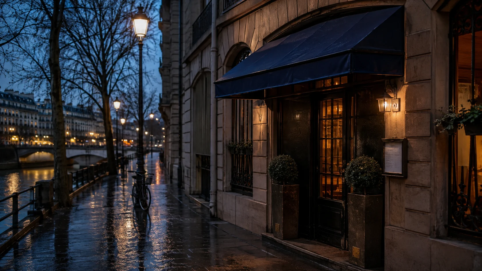 Les Gourmands exterior in Paris